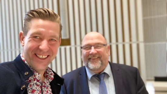 Beschlossene Sache: Wirtschaftsminister Harry Glawe sicherte der Schule Domsühl Fördermittel zu